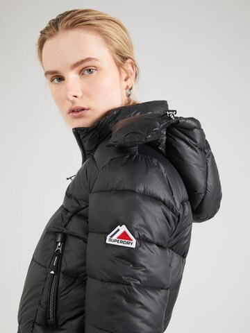 Superdry Between-Season Jacket 'Fuji' in Black