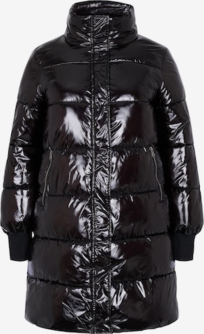 Manteau d’hiver 'BIANCA' Zizzi en noir : devant