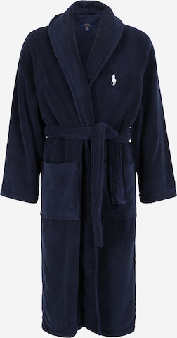 Polo Ralph Lauren Bathrobe long in Blue: front