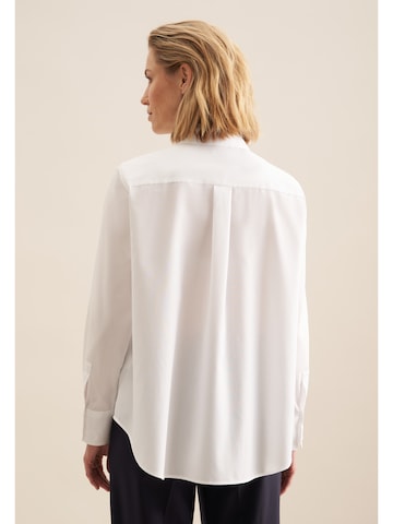 Chemisier SEIDENSTICKER en blanc