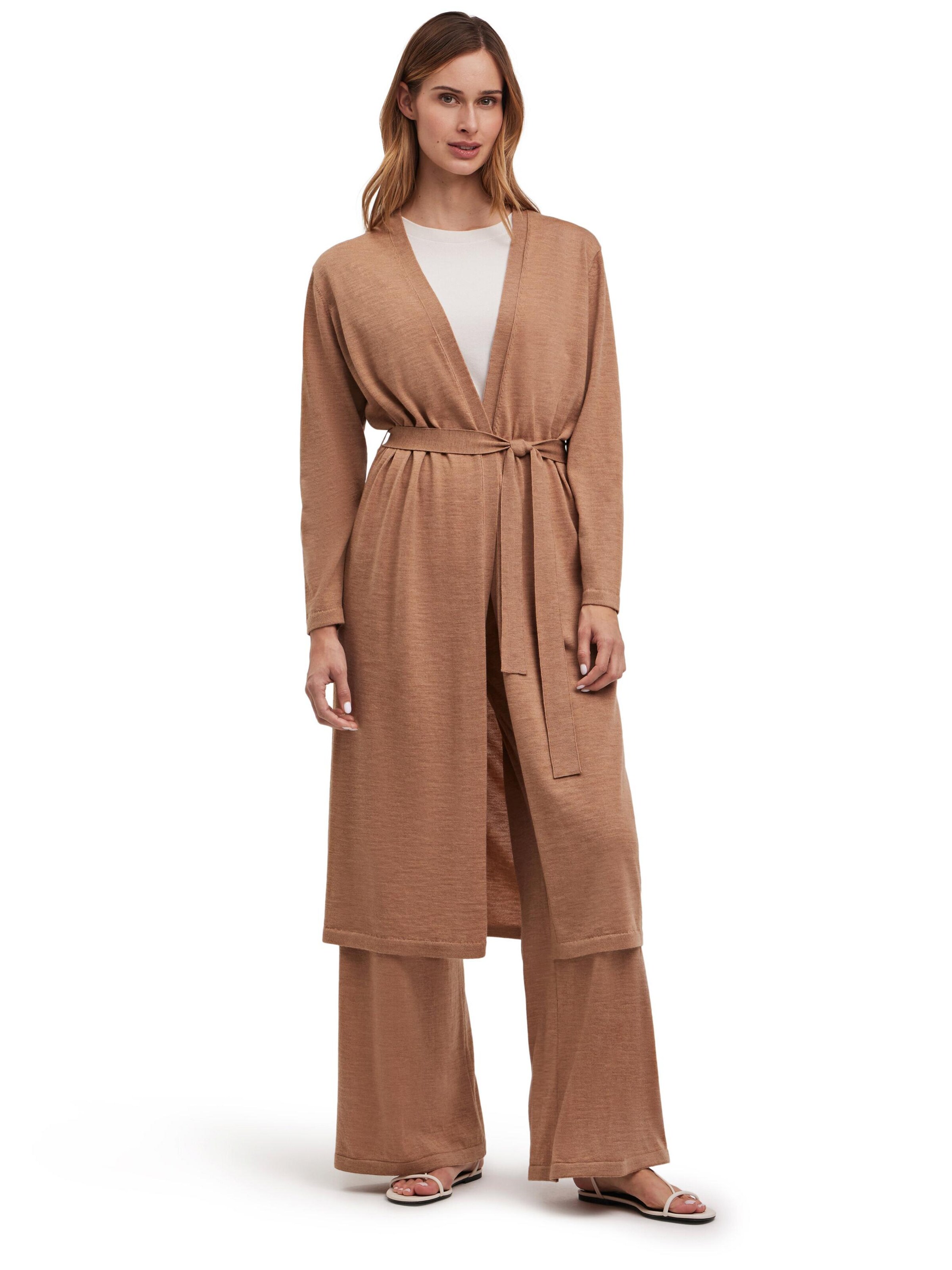 FALKE Strickjacke‌‌‌‌‌‌ in Beige: Vorderseite