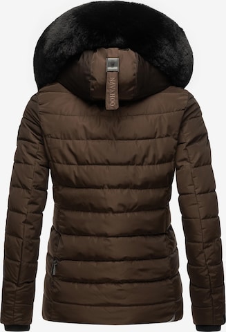 NAVAHOO Winter Jacket 'Milianaa' in Brown