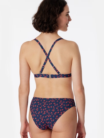 SCHIESSER Triangle Bikini Top ' Mix & Match Swim ' in Blue