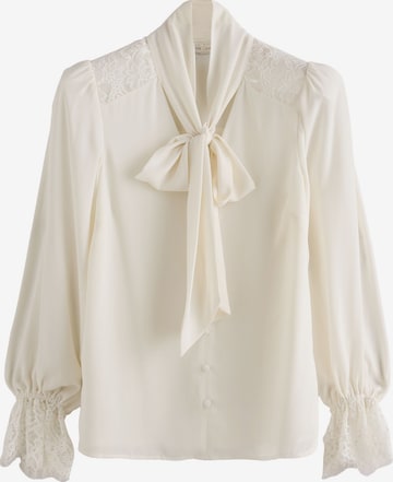 love & roses Bluse in Beige: Vorderseite