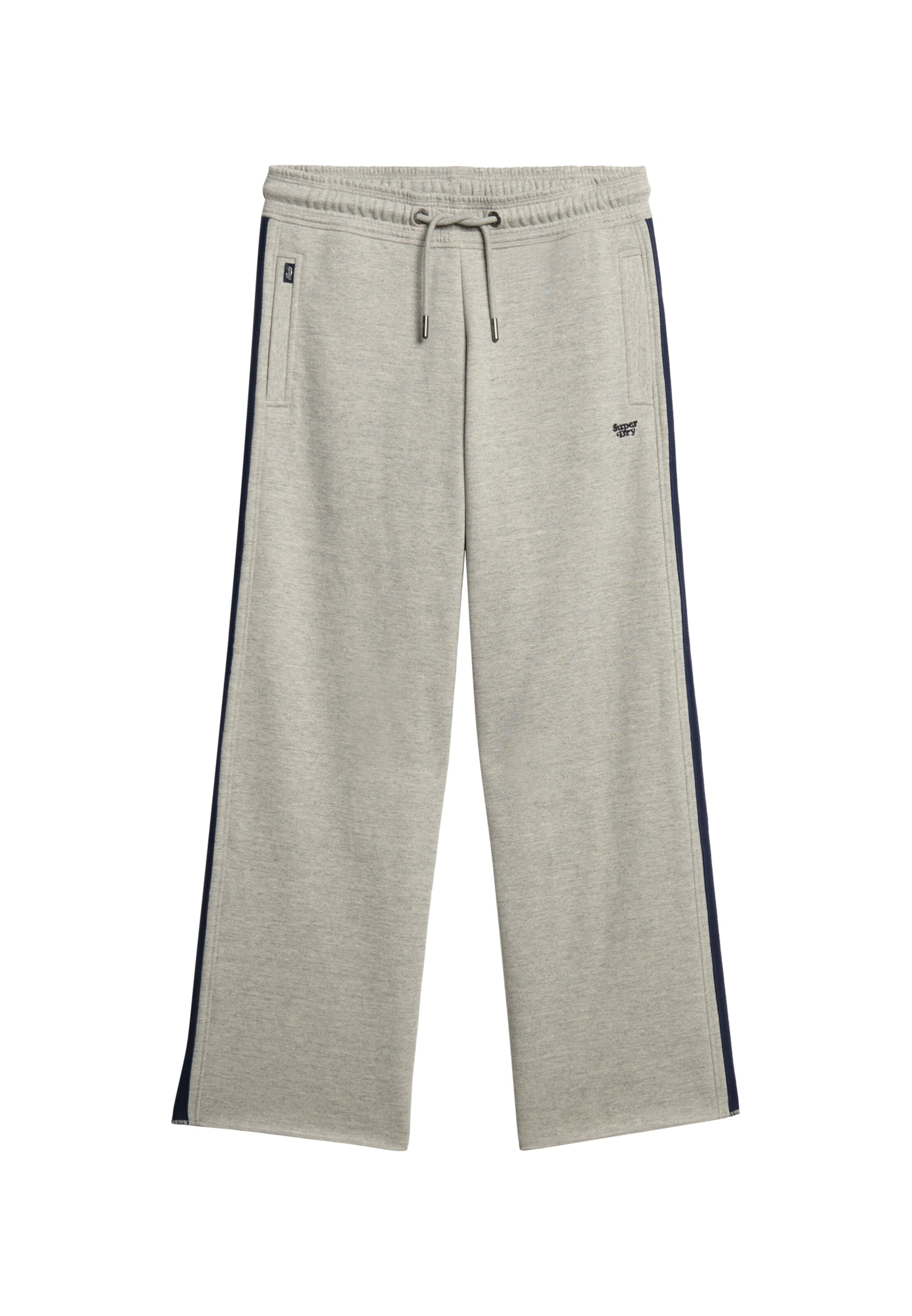 Superdry & Co Pants 'Essential' in Grey: front