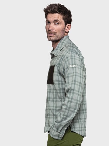 Coupe regular Chemise fonctionnelle ' Bike Shirt Style Jalpuh MNS ' Schöffel en gris