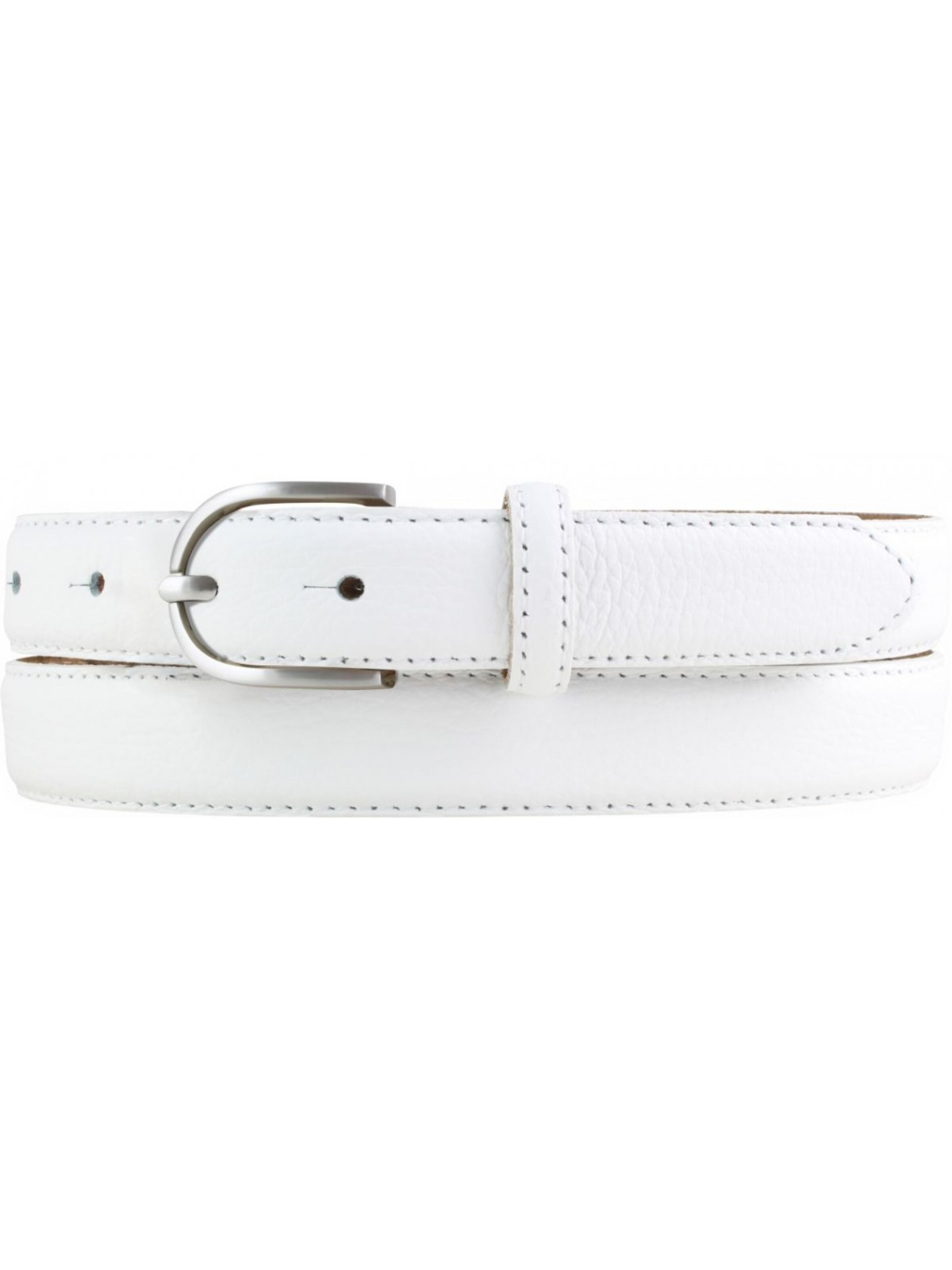 BELTINGER Gürtel 'Antonioo'‌‌‌‌‌‌‌‌ in Weiß: Vorderseite