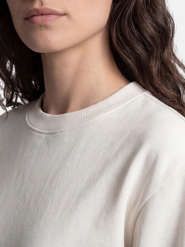 salzhaut Sweatshirt 'Ageweren' in Wit