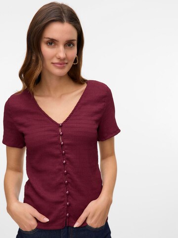 VERO MODA Blouse 'VMMikka' in Rood