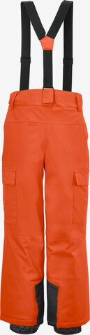 KILLTEC Zúžený Outodoor kalhoty – oranžová