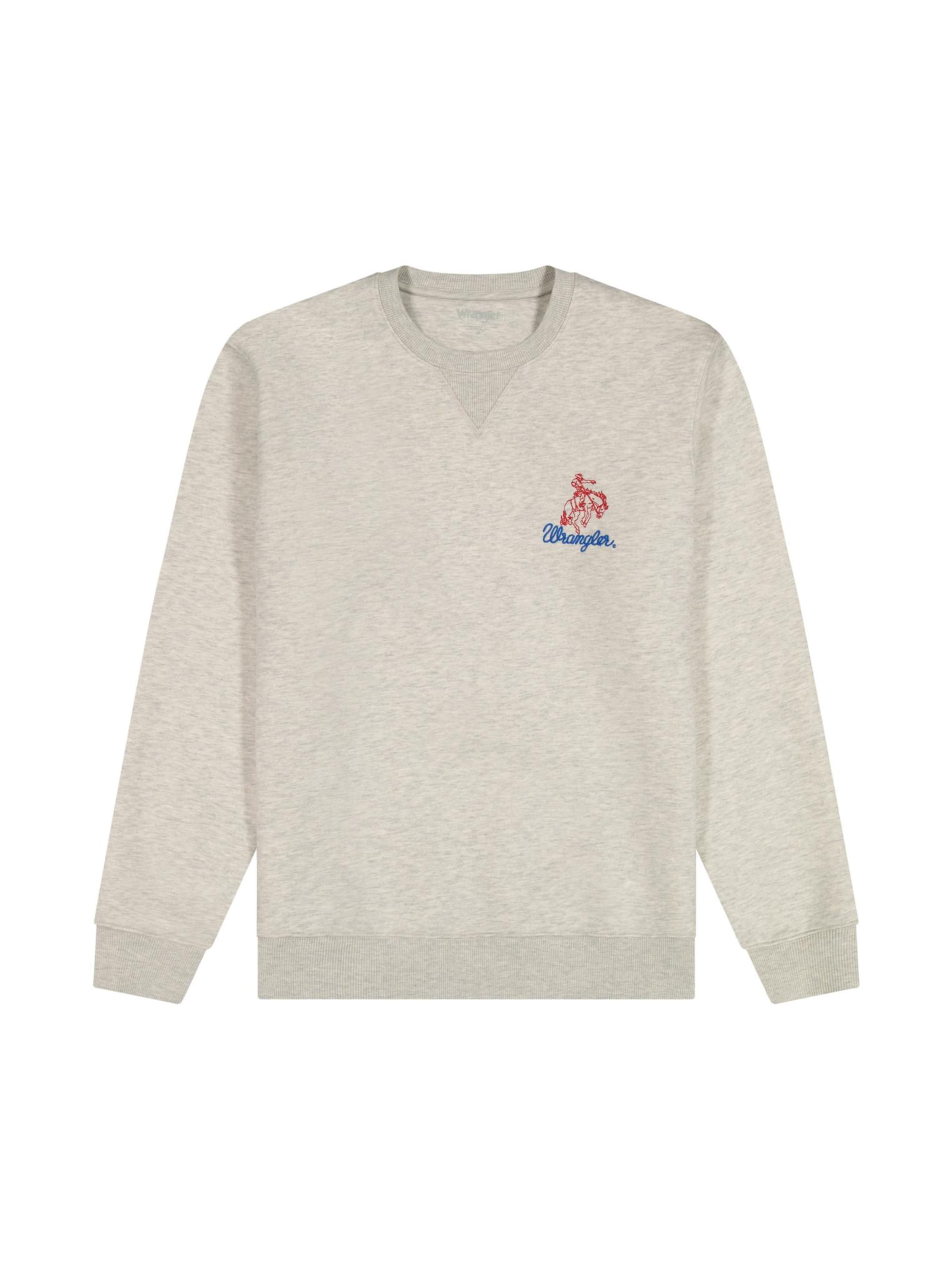 WRANGLER Sweatshirt in Beige: front