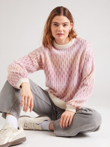 Pull-over 'YASSPACE' YAS en beige : devant