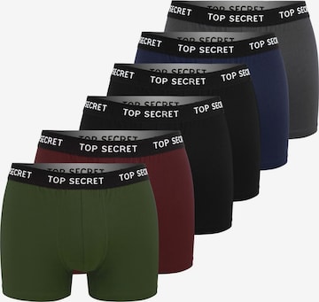 Boxers Top Secret en mélange de couleurs : devant