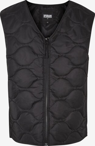 Urban Classics Vest in Black: front