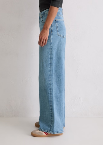 Marc O'Polo Wide leg Jeans 'Lania' in Blauw
