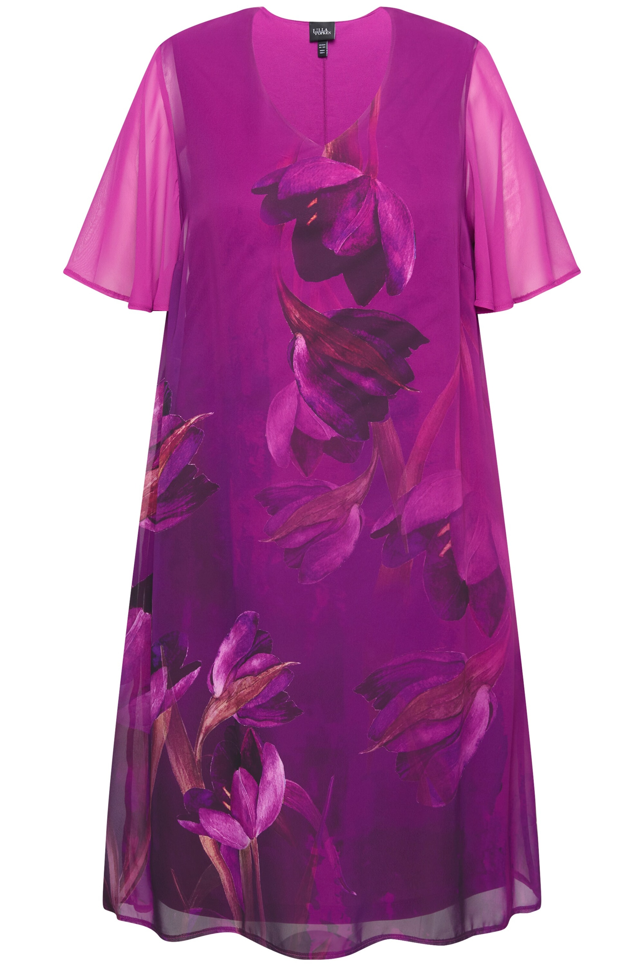 Ulla Popken Evening dress in Purple: front