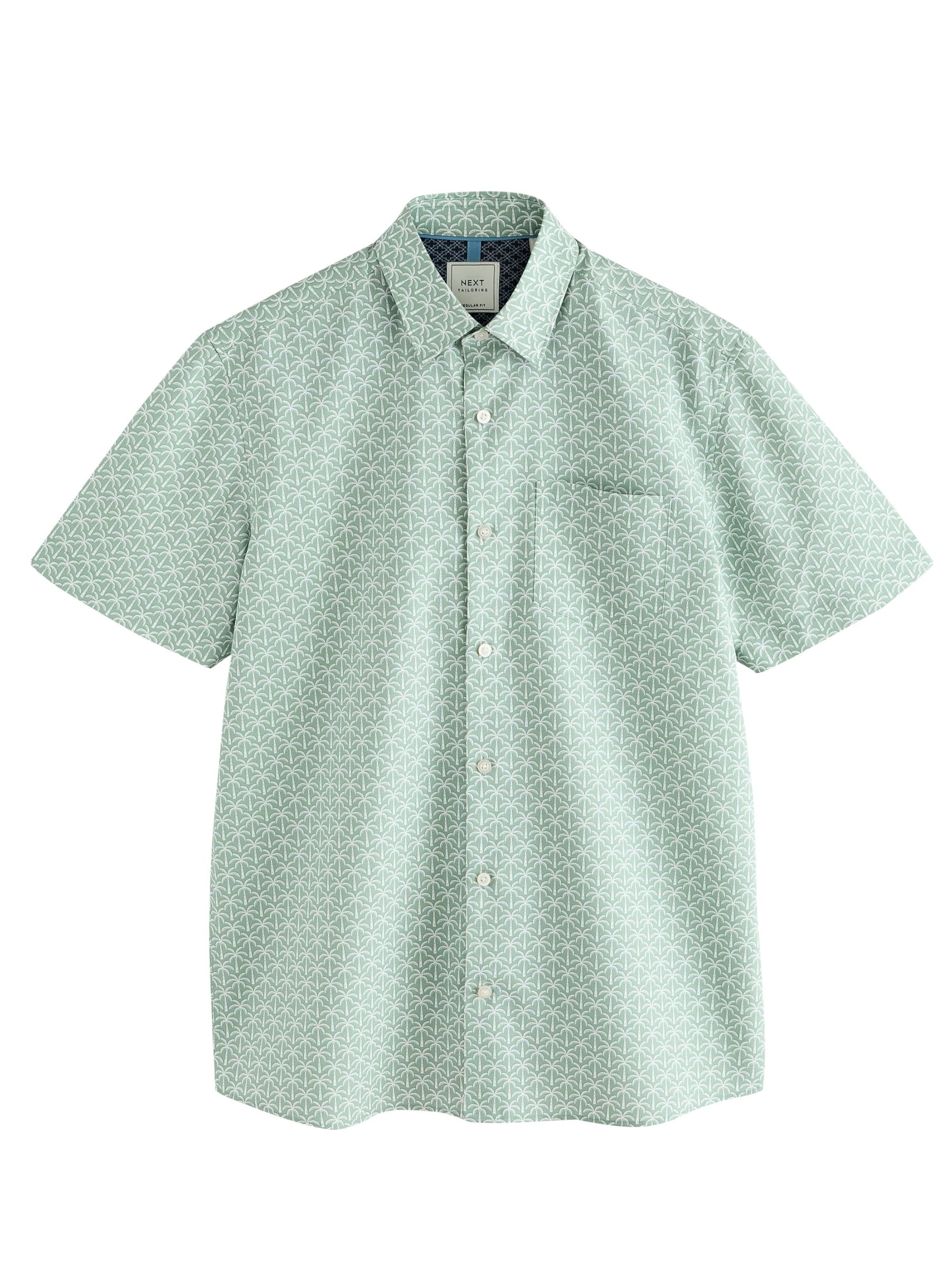Next Regular Fit Skjorte i grøn: forside