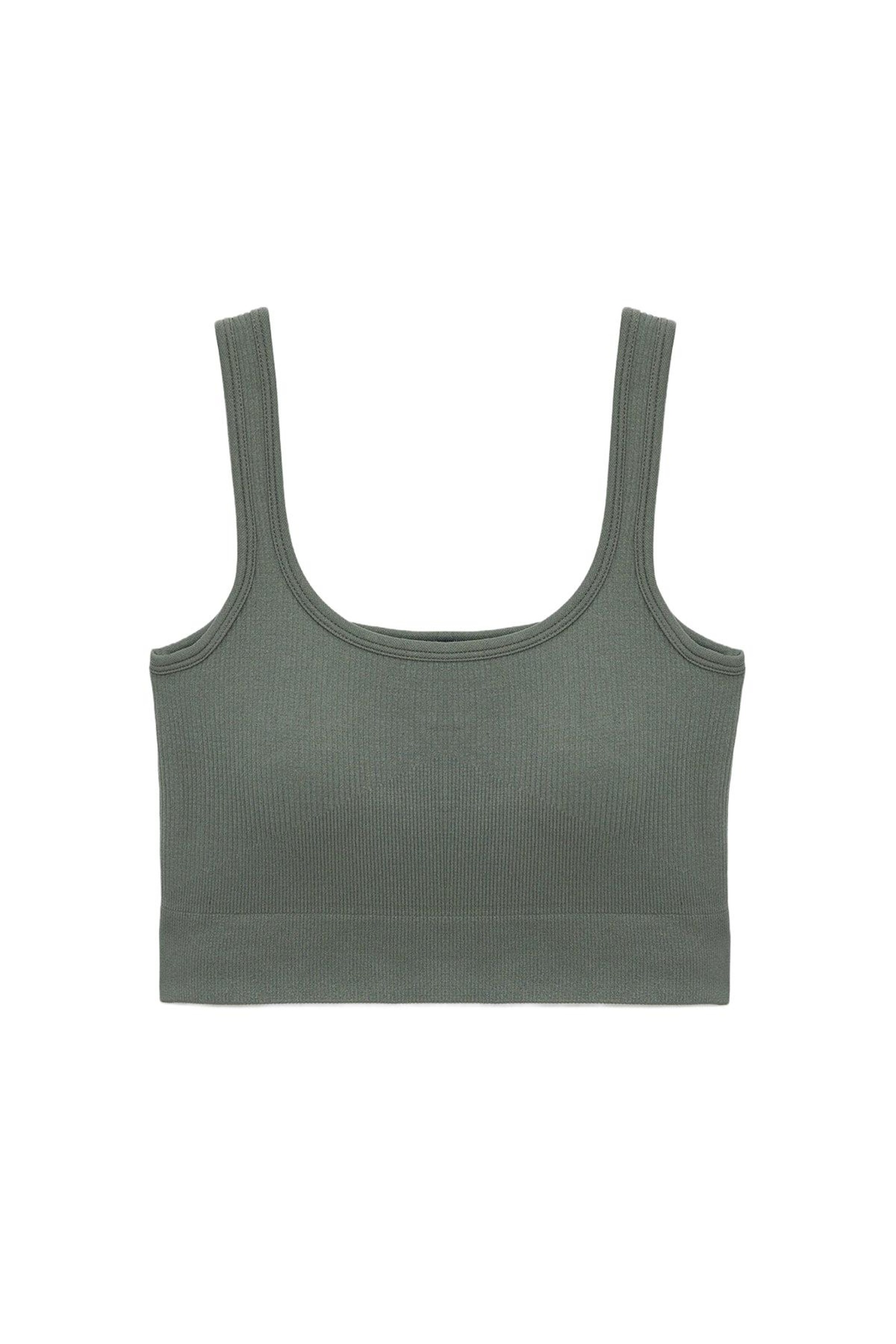 Bustier Soutien-gorge No Matter What en vert : devant