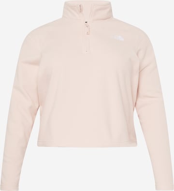 THE NORTH FACE - Pullover 'GLACIER' em rosa: frente