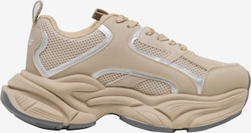 BUFFALO Låg sneaker 'Zedix' i beige: framsida