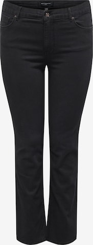 ONLY Carmakoma Jeans 'CARHIRIS' in Zwart: voorkant