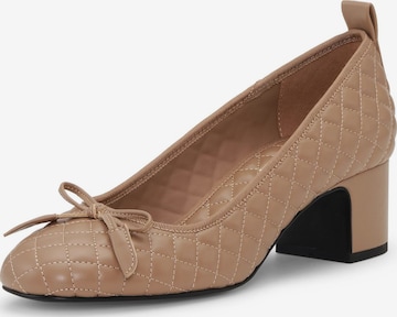 ILSE JACOBSEN Ballerinasko 'Altura03' i beige: forside