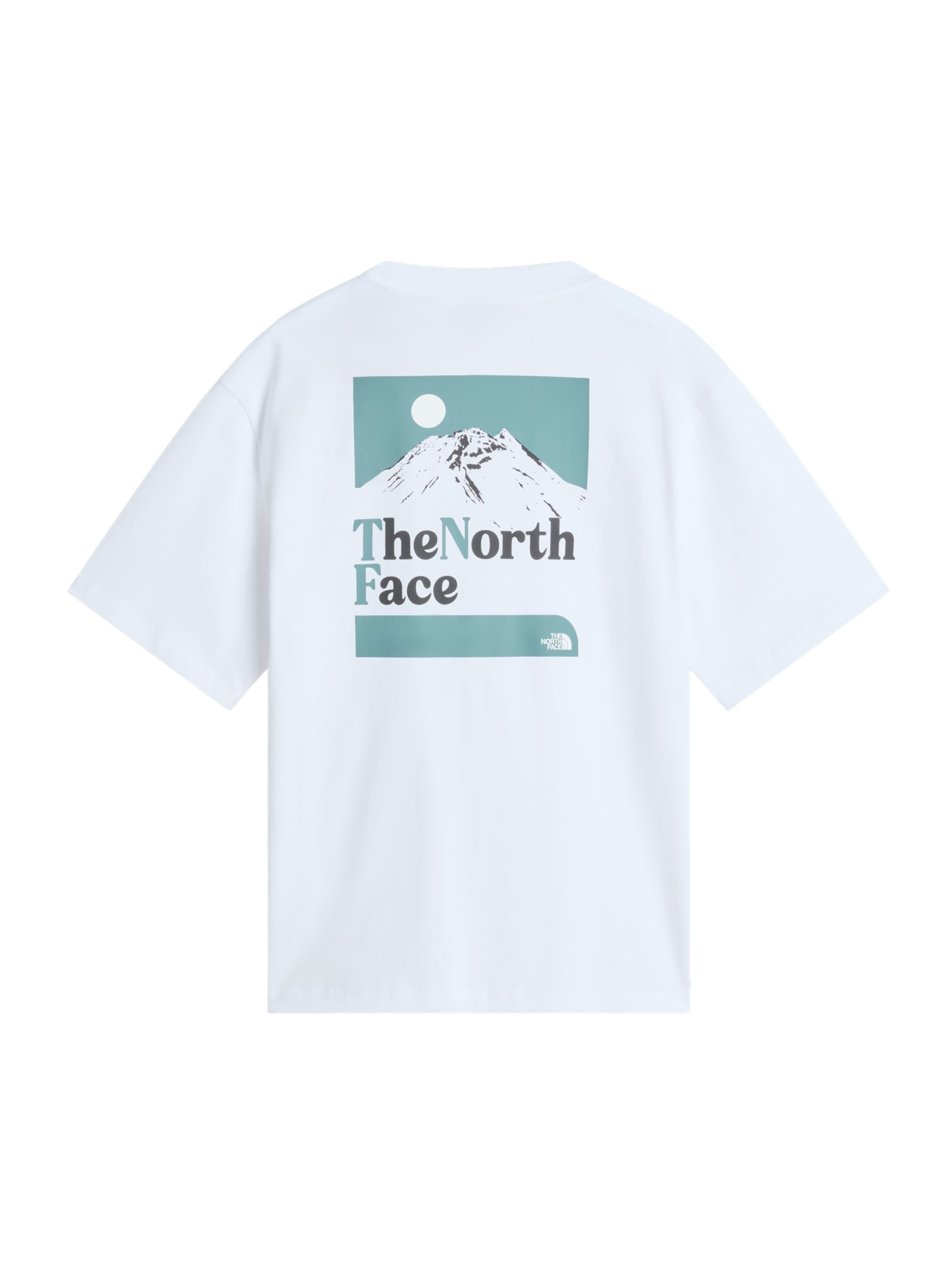 THE NORTH FACE Shirt 'M THE RIGHT SIDE OVERSIZED SS TEE' in Wit