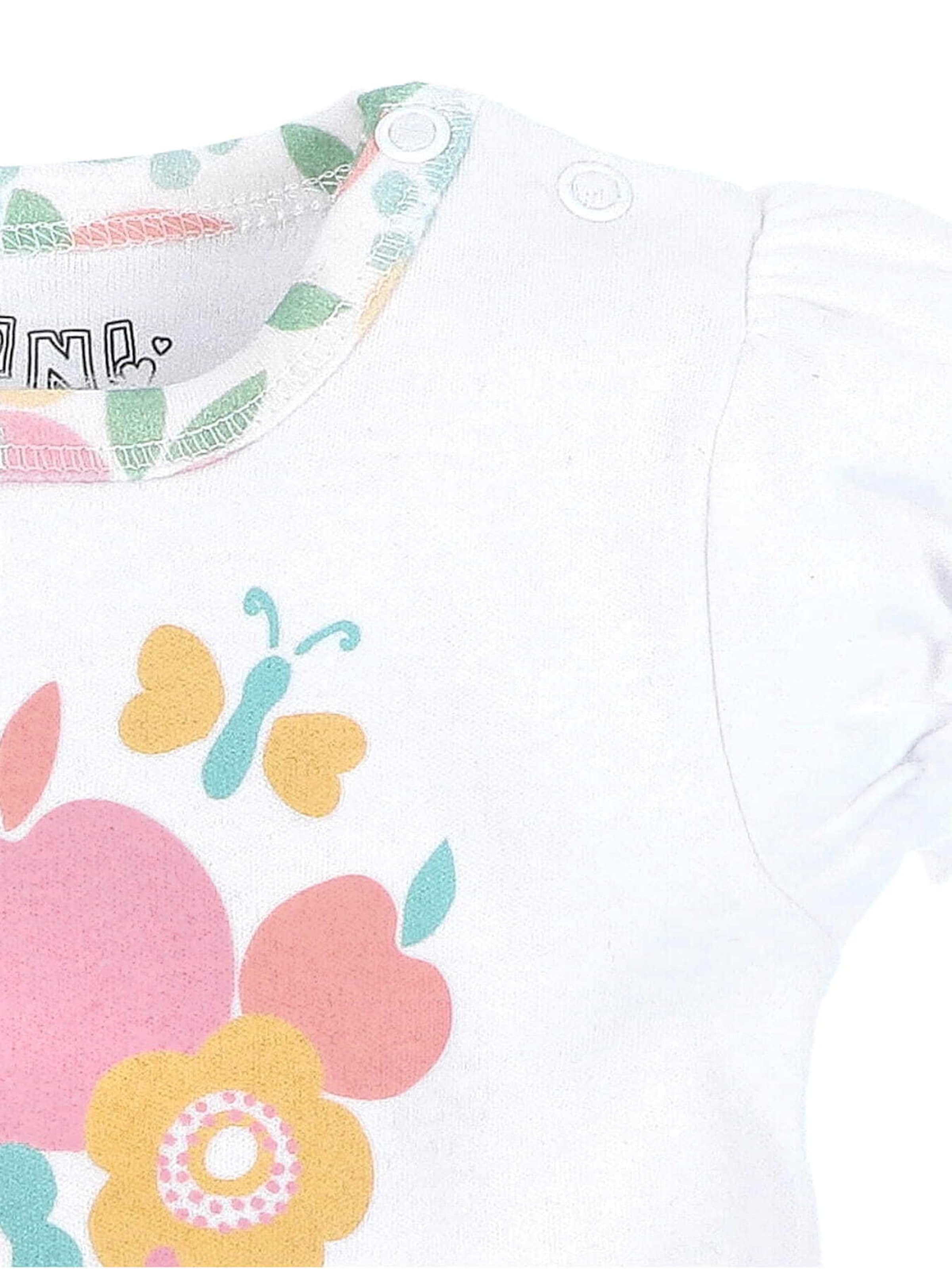 T-Shirt 'Früchte' NINI en blanc