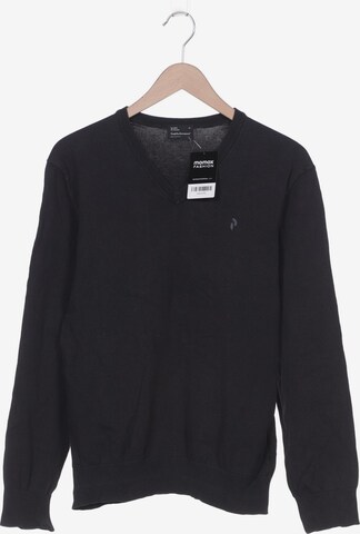 PEAK PERFORMANCE Sweater & Cardigan in XL in Black: front