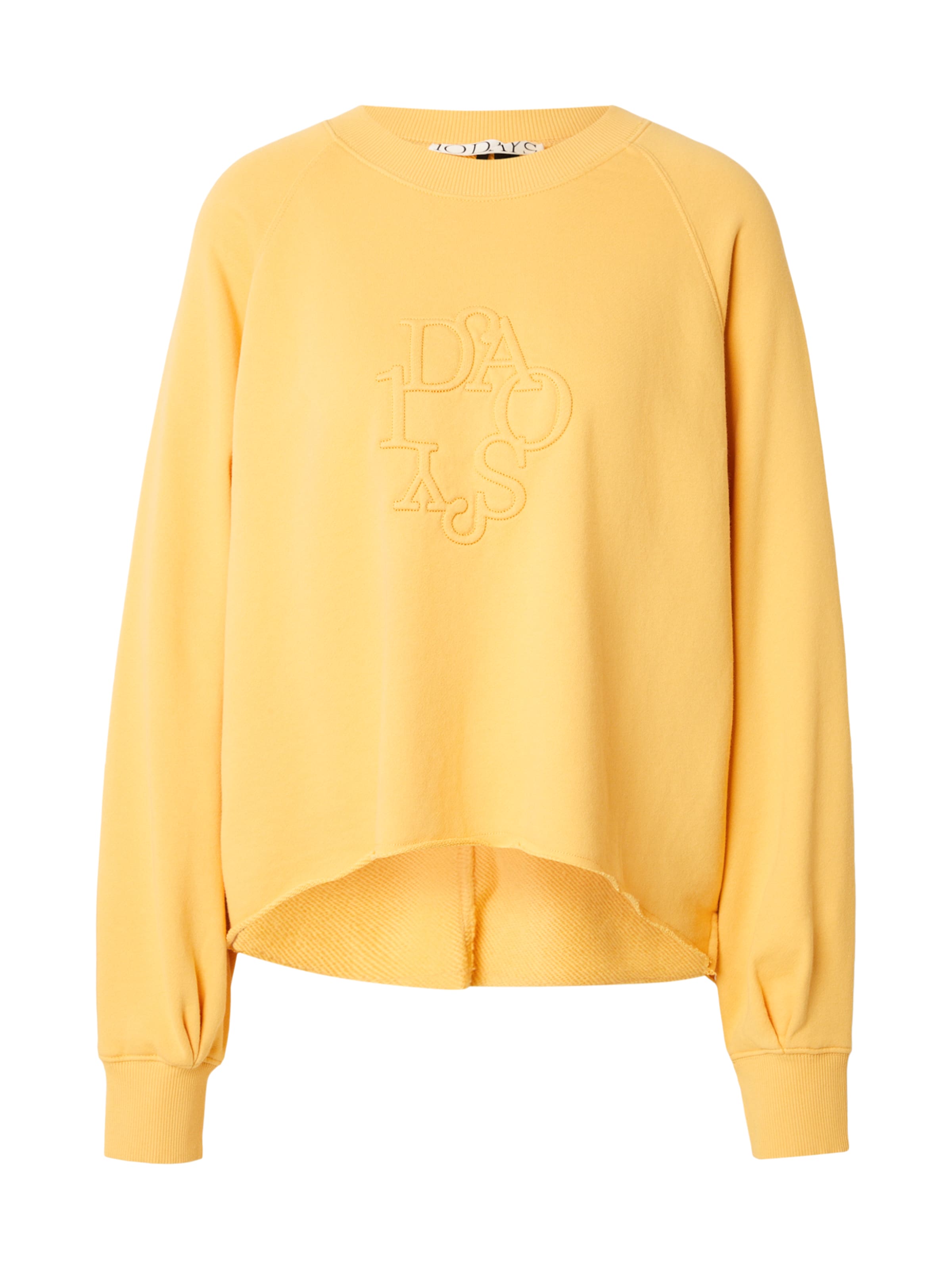 10Days Sweatshirt 'LA' in Orange: front
