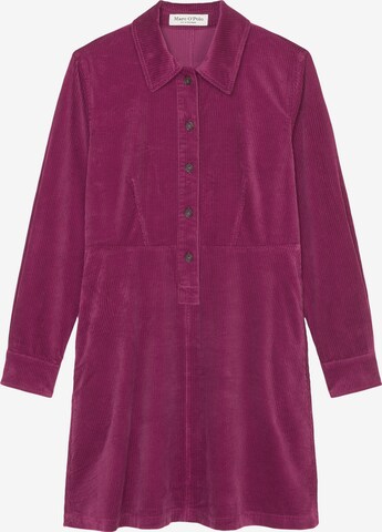 Robe-chemise Marc O'Polo en violet : devant