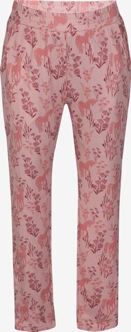 Kids Up Regular Broek 'Anika' in Roze: voorkant