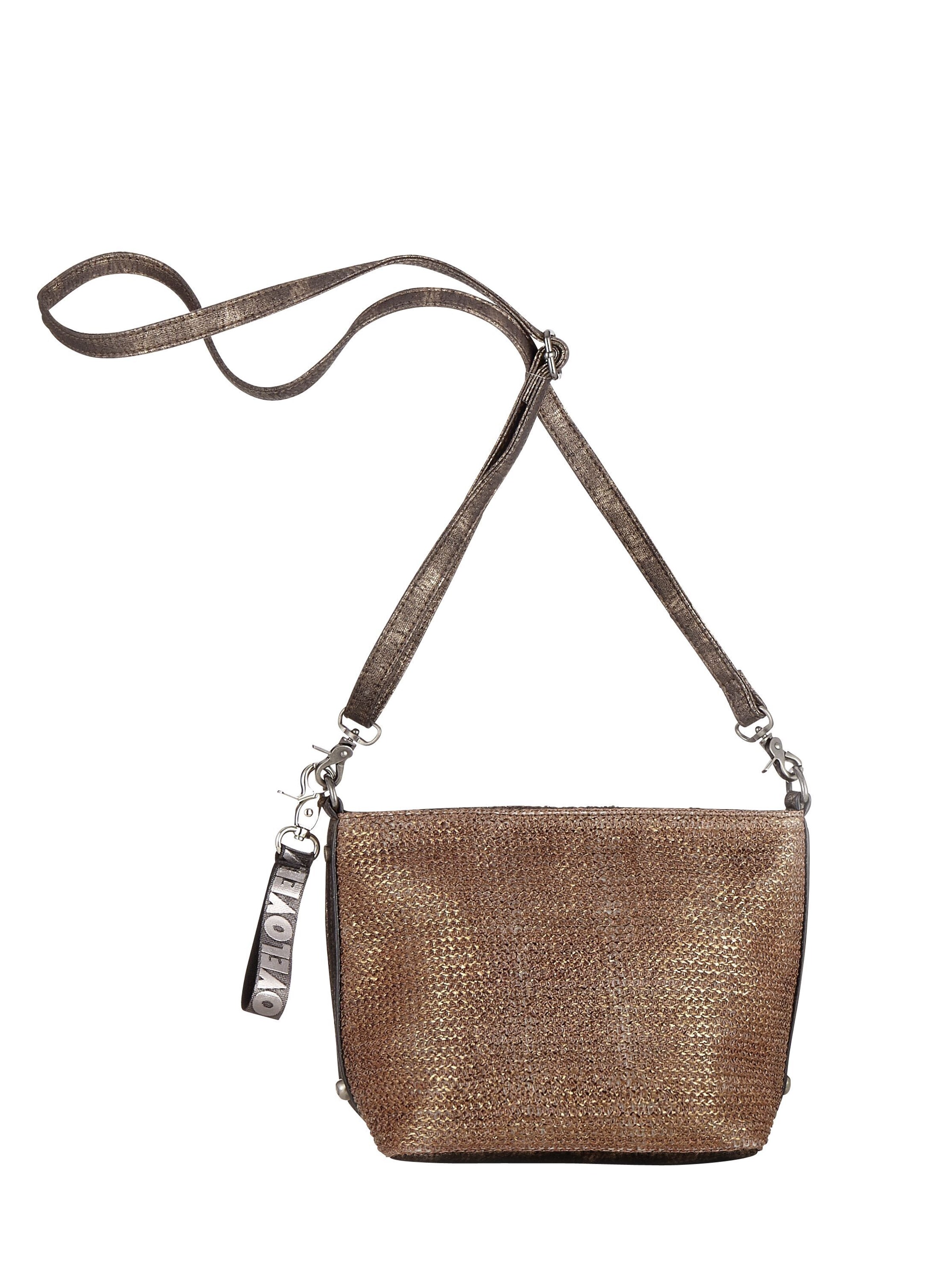 Curuba Schoudertas 'Kissy' in Bruin: voorkant