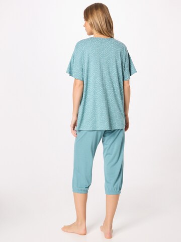SCHIESSER Pyjama 'Minimal Comfort' in Blauw