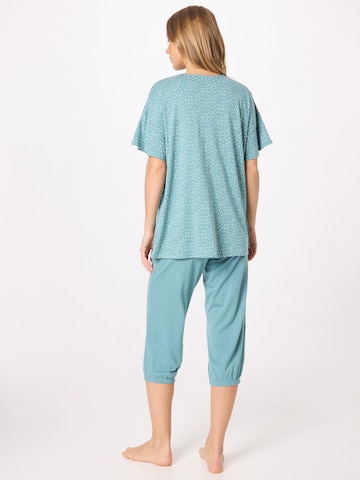 SCHIESSER Pajama 'Minimal Comfort' in Blue