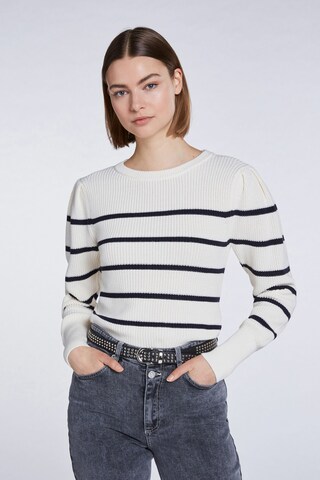 Pull-over SET en bleu : devant