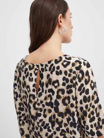 ICHI Blouse 'MARRAKECH' in Bruin