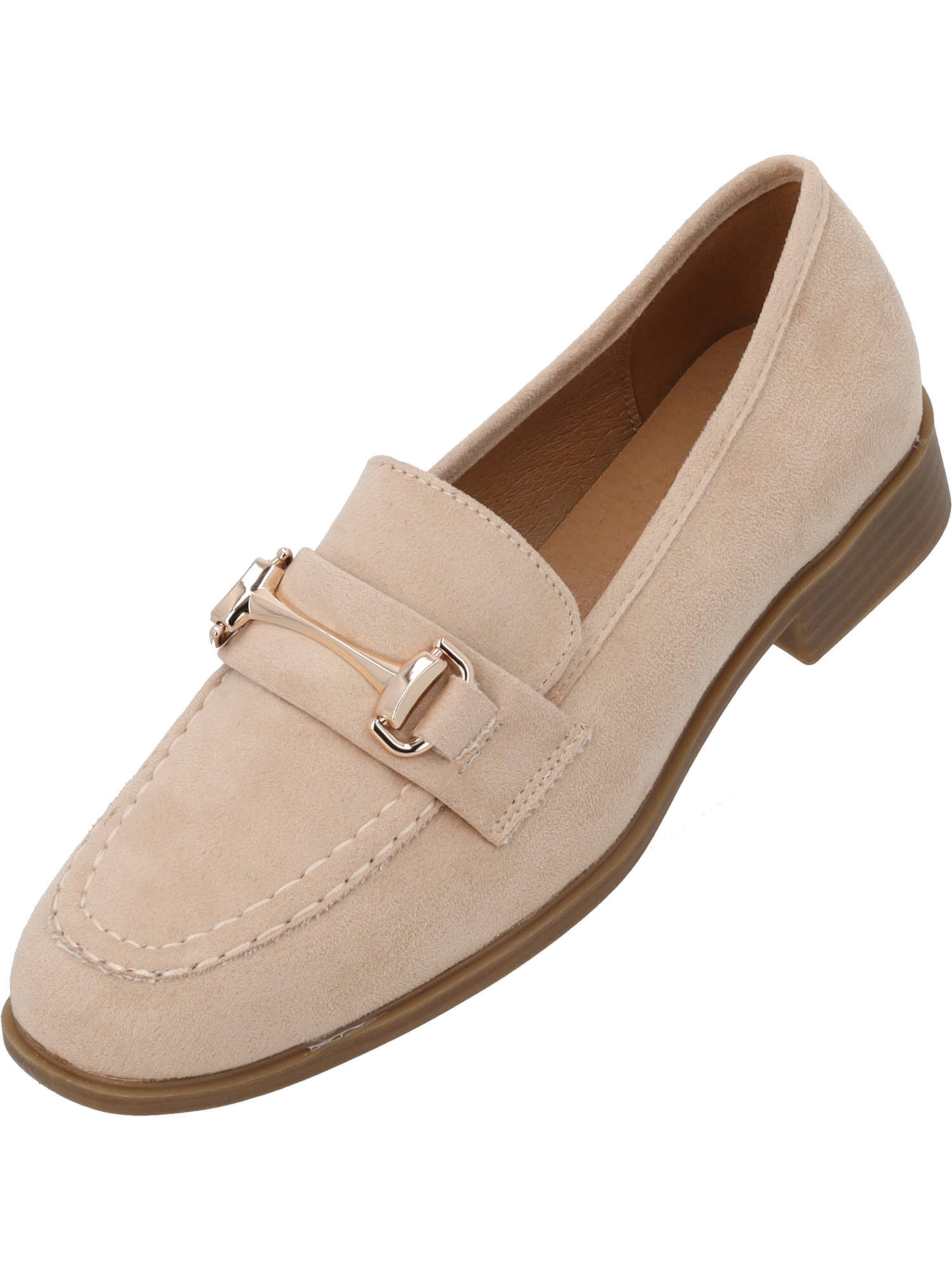 Palado Slipper 'Skennu' in Beige: Vorderseite