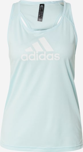ADIDAS PERFORMANCE Sports Top in Light blue / White, Item view