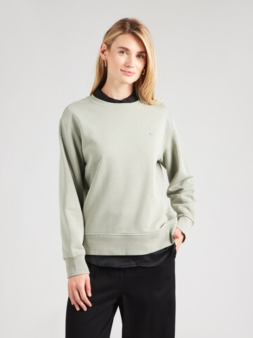 Sweat-shirt GANT en vert : devant