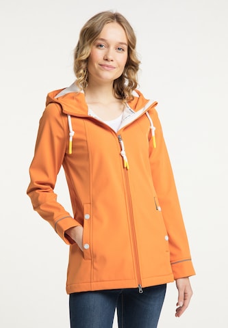 Schmuddelwedda - Chaqueta de entretiempo en naranja: frente