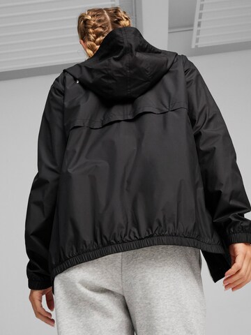 PUMA Sportovní bunda 'Essentials' – černá