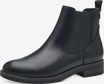 TAMARIS Chelsea boots in Black: front