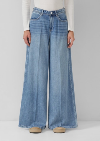 s.Oliver Wide Leg Jeans in Blau: Vorderseite