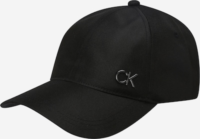 Șapcă Calvin Klein pe negru / argintiu, Vizualizare produs