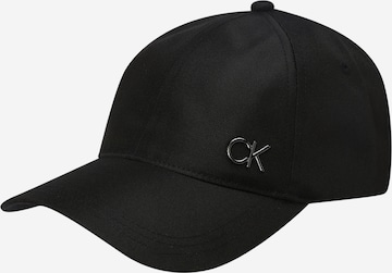 Șapcă de la Calvin Klein pe negru: față