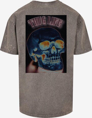 Thug Life Shirt 'Deadly2' in Grijs