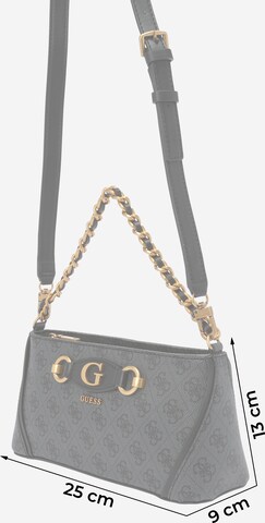 GUESS Schultertasche 'IZZY' in Grau