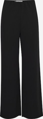 ICHI Wide Leg Hose 'IHKatine' in Schwarz: Vorderseite