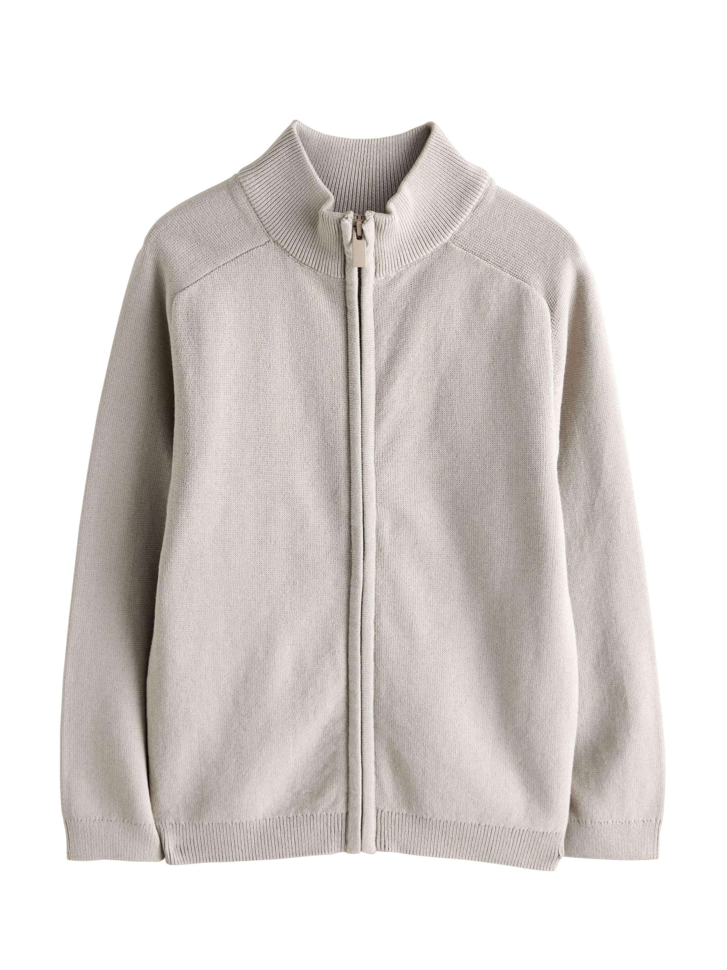 Next Cardigan i beige: forside